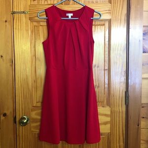 Charming Charlie Red Sleeveless Dress